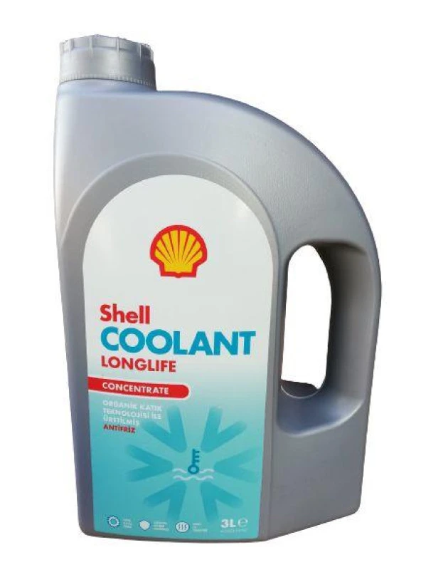 SHELL COOLANT LONGLİFE M CONCENTRATE 3 L-KIRMIZI ANTİFİRİZ - Resim 4
