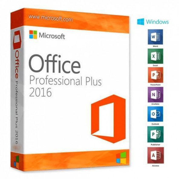Microsoft Office 2016 Pro Plus Lisans Anahtarı