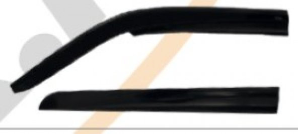 MAZDA B 2010 4LÜ MUGEN CAM RÜZGARLIĞI - Resim 3