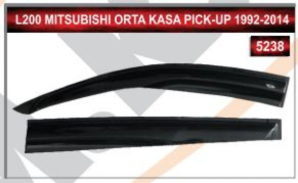 MITSUBISHI L200 PICK-UP 1992-2014 MODEL 4LÜ MUGEN CAM RUZGARLIGI - Resim 2