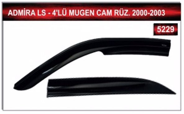 HYUNDAİ ADMİRA LS 2000-2003 MODEL 4LÜ MUGEN CAM RÜZGARLIĞI - 2