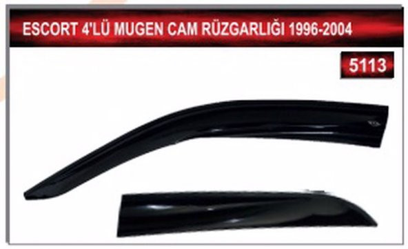FORD ESCORT 1996-2004 MODEL ARASI 4LÜ MUGEN CAM RUZGARLIGI - 2