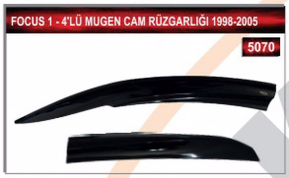 FORD FOCUS 1 1998 - 2005 4LÜ MUGEN CAM RUZGARLIGI - 2