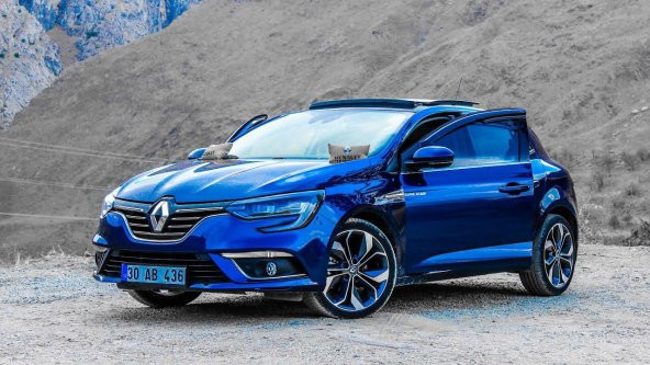 MEGANE 4 HATCHBACK 2017 VE ÜZERİ MODEL 4LÜ MUGEN CAM RÜZGARLIGI - Resim 3
