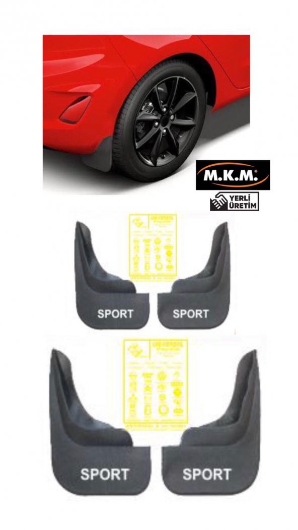 SPORT 4 LÜ PAÇALIK ÇAMURLUK TOZLUK