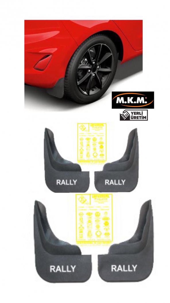 RALLY 4 LÜ PAÇALIK ÇAMURLUK TOZLUK