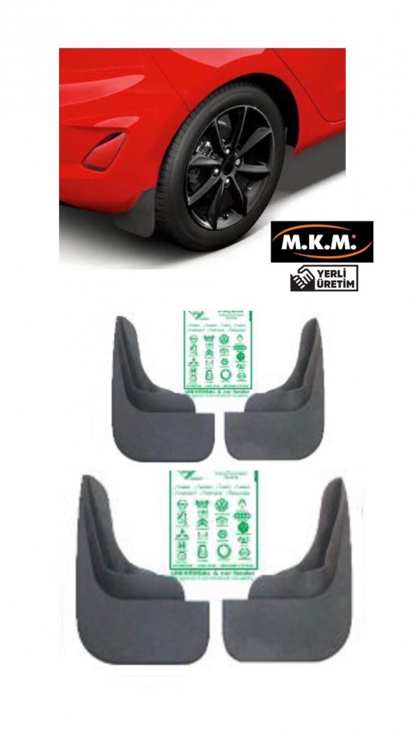 SUZUKİ SWİFT 4 LÜ PAÇALIK ÇAMURLUK TOZLUK