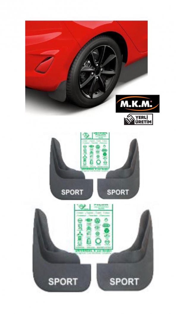 SPORT 4 LÜ PAÇALIK ÇAMURLUK TOZLUK