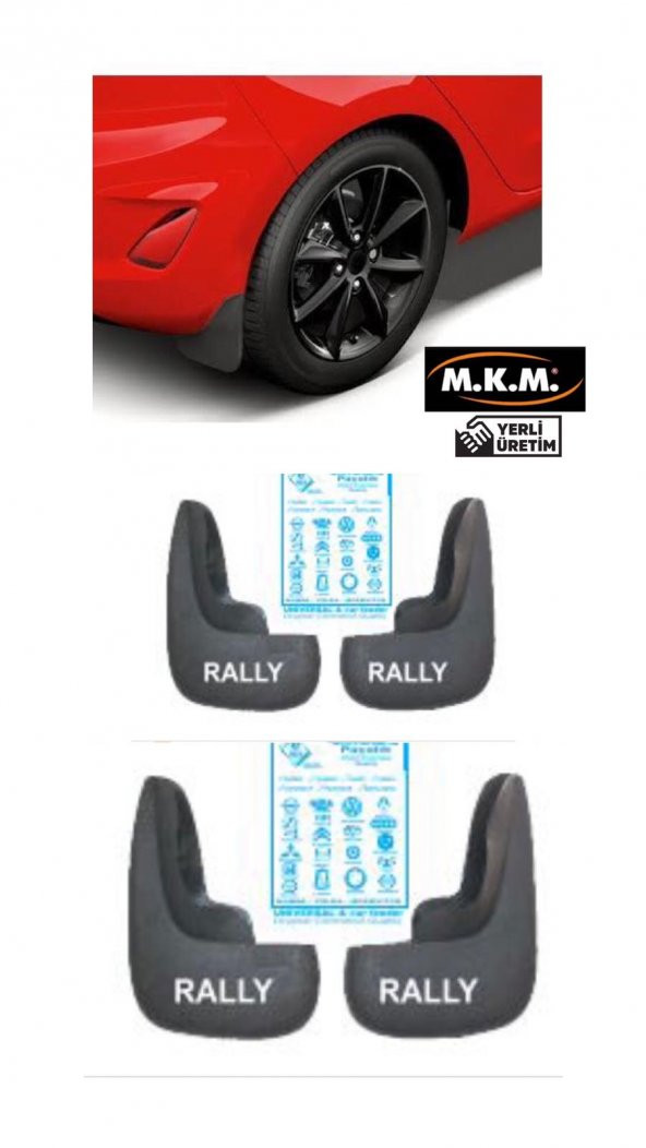 RALLY 4 LÜ PAÇALIK ÇAMURLUK TOZLUK