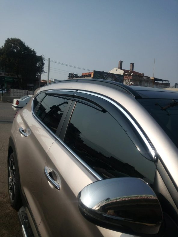 HYUNDAİ TUSCON KROMLU MUGEN CAM RÜZGARLIGI 2015+ÜZERİ[MKM KALİTE]