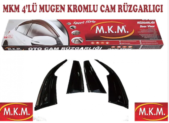 VW GOLF 7 KROMLU MUGEN CAM RÜZGARLIGI[MKM KALİTESİ] - 3