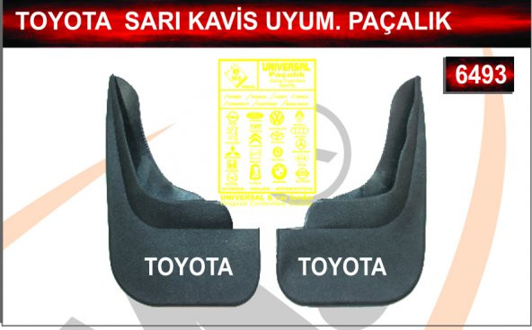 Toyota Sarı Kavis Uyumluluk Paçalık Çamurluk Tozluk