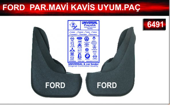 Ford Paçalık Mavi Kavis Uyumlu Paçalık Çamurluk Tozluk ürün görseli
