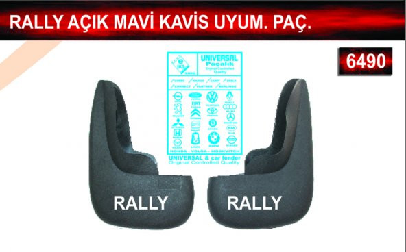 Rally Açık Mavi Kavis Uyumlu Paçalık Çamurluk Tozluk