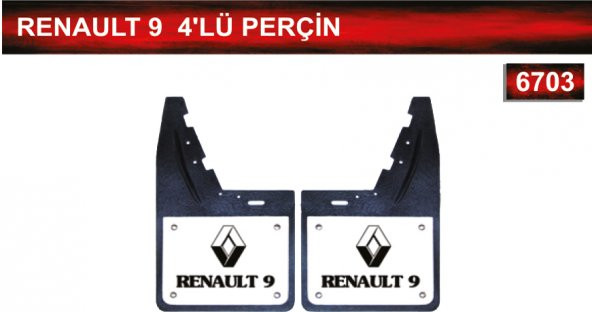 Renault 9 paçalık Çamurluk Tozluk