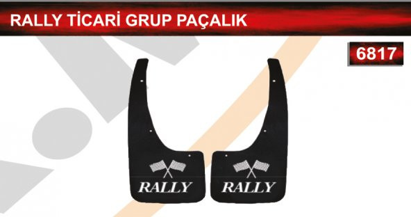 Rally Lüks Paçalık Çamurluk Tozluk Seti [Sağ Sol