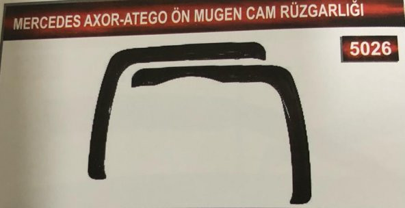 Mercedes Axor- Atego Ön Mugen(2li) Cam Rüzgarlık Seti