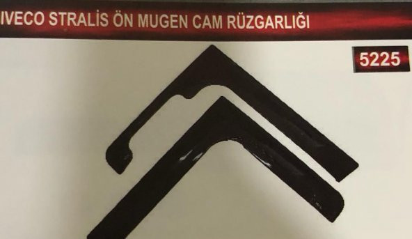 Iveco Stralis Ön Mugen(2li) Cam Rüzgarlık Seti