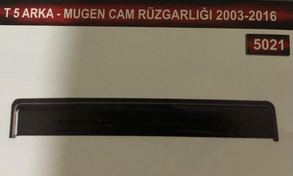 Volkswagen T-5 Arka Mugen Cam Rüzgarlık Seti - 2