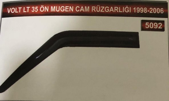 Volkswagen Volt Lt 35 Ön Mugen Cam Rüzgarlık Seti - Resim 2