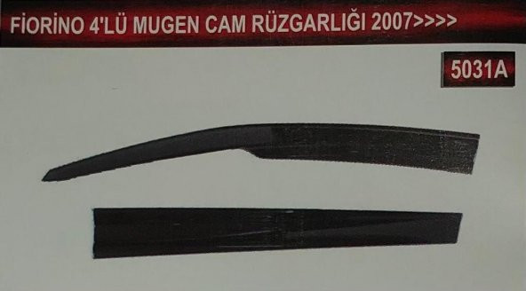 Fiorino 4lü Mugen Cam Rüzgarlık Seti - 2