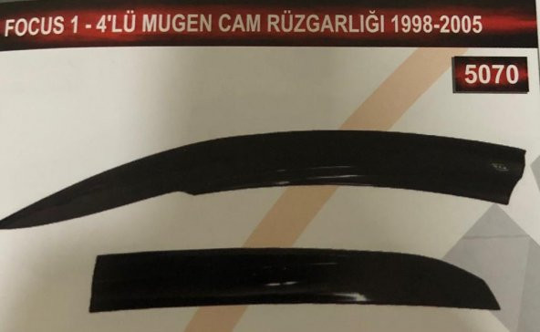 Focus 1 4lü Mugen Cam Rüzgarlık Seti - Resim 2