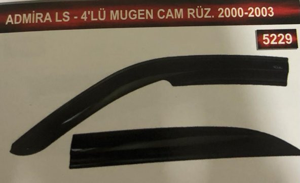 Hyudai Admire Ls 4lü Mugen Cam Rüzgarlık Seti - Resim 4