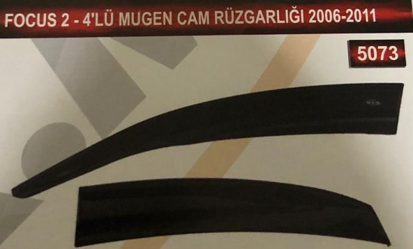 Focus 2 4lü Mugen Cam Rüzgarlık Seti - 2