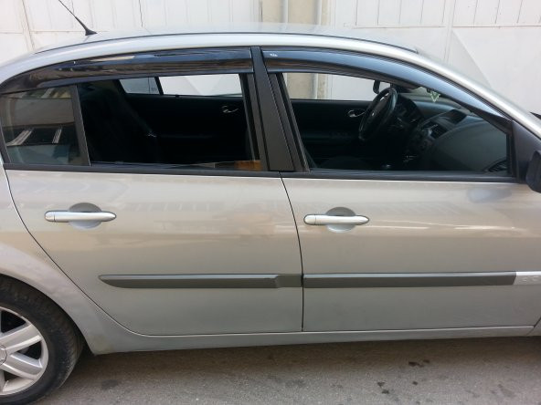 Megane 2- 4lü Mugen Cam Rüzgarlık Seti - 2