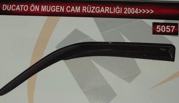 Ducato Ön Mugen(2li) Cam Rüzgarlık Seti - 2