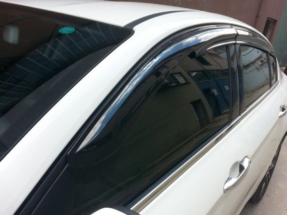 Fiat Egea 4lü Mugen Cam Rüzgarlık Seti - 3