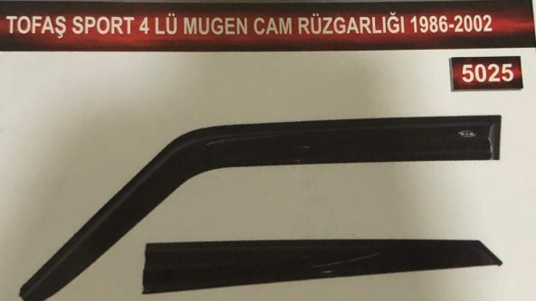 Tofaş Dar 4lü Mugen Cam Rüzgarlık Seti - Resim 4