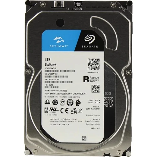 SEAGATE 3.5 SKYHAWK 4TB 5900RPM 256MB SATA3 Güvenlik HDD ST4000VX016 (7/24) (3 YIL RESMİ DİST. GARANTİLİ)