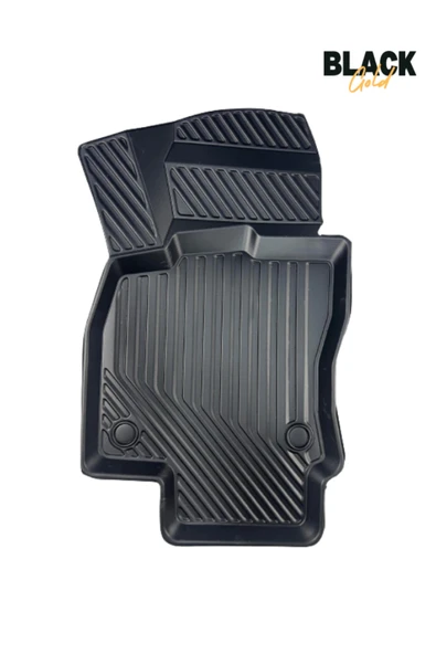 Black Gold Fiat Egea Cross 2021+ 3D Uyumlu Oto Paspas ve Bagaj Havuzu Araca Özel Set Ring - 1