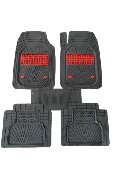 Gold Oto Aksesuar Bmw 1 Serisi E81 2007-20113d Maxi Havuzlu Venüs Pro X Series Kırmızı Oto Paspas ürün görseli