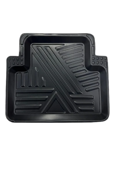 Black Gold Dacia Sandero 2021 Sonrası 3D Havuzlu Oto Paspas Fox Kauçuk - Resim 2