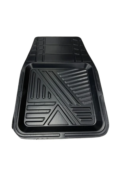 Black Gold Bmw 5 Seri E60 2003-2010 3D Tebra Kauçuk Havuzlu Oto Paspas - Resim 3