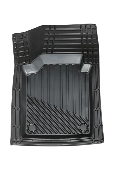 Black Gold Bmw 5 Seri G30 2017-2022 3D Havuzlu Oto Paspas Fox Kauçuk - Resim 2