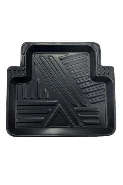 Black Gold Bmw 5 Seri E60 2003-2010 3D Tebra Kauçuk Havuzlu Oto Paspas - Resim 4