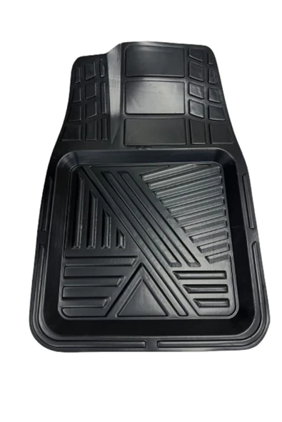 Black Gold Mercedes C Serisi W205 2014 ve Sonrası 3D Zebra Kauçuk Havuzlu Oto Paspas - Resim 2