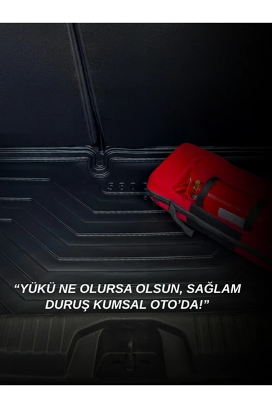 Black Gold Opel Combo E 2019-2024 3D Havuzlu Paspas + Bagaj Havuzu İkili SET - Resim 7