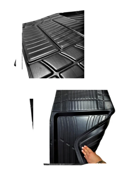 DNZOTO Bmw 5 Seri F10 2010-2015 3d Barny Plus Siyah Oto Paspas - Resim 2