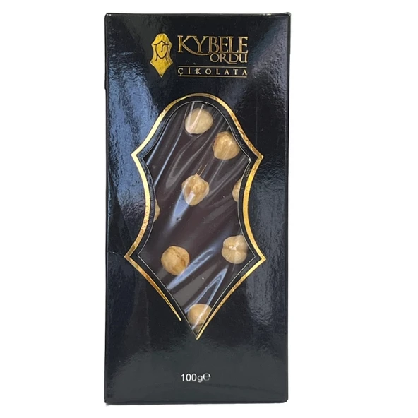 Kybele Fındıklı Bitter Çikolata Tablet  100 GR ürün görseli 1