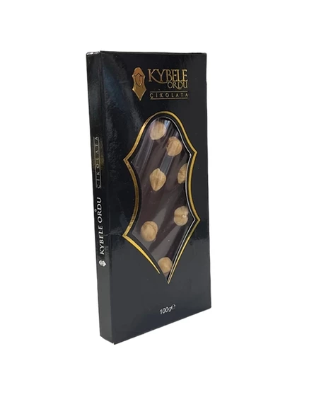 Kybele Fındıklı Bitter Çikolata Tablet 100 GR - 3
