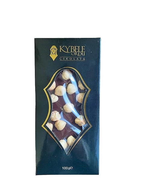 Kybele Fındıklı Bitter Çikolata Tablet  100 GR