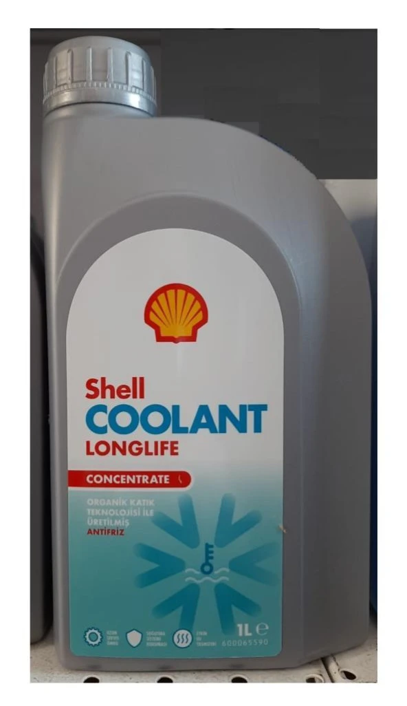 SHELL COOLANT LONGLİFE M CONCENTRATE 1 L-KIRMIZI ANTİFİRİZ