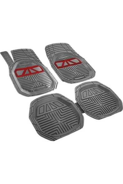 Gold Oto Aksesuar Civic 7 Sedan 2002-2006 Uyumlu 3d Sao Paulo Extra Havuzlu Kırmızı Oto Paspas ürün görseli