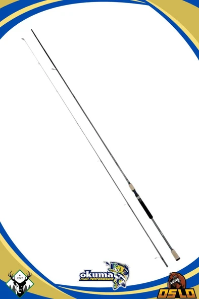 Okuma Azaki Spin 274 cm 12-35gr Okuma İnspira ISX-3000A 8 Örgü Spin Olta Seti - Resim 4