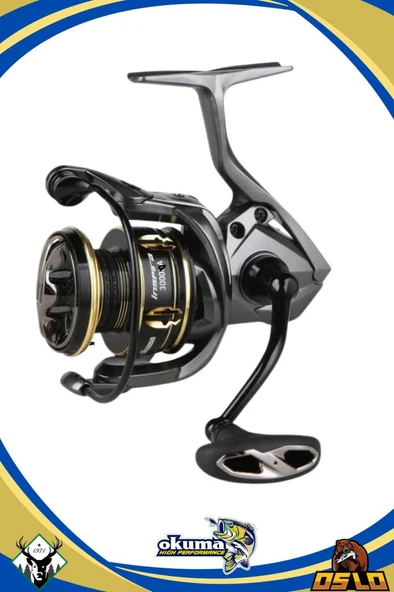 Okuma Azaki Spin 274 cm 12-35gr Okuma İnspira ISX-3000A 8 Örgü Spin Olta Seti - Resim 3