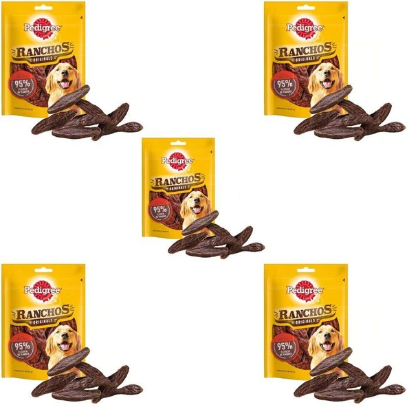 Pedigree Ranchos Biftekli Ödül 70 Gr x 5 Adet ürün görseli 1